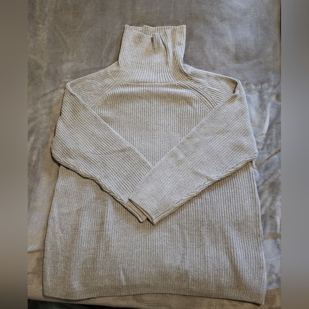 Coldwater Creek Shaker Turtleneck Sweater